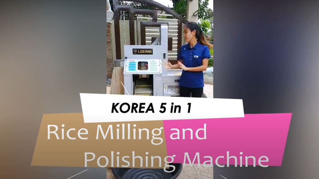 rice mill and polishing machine